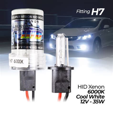 FORAUTO Lampu Mobil Headlight HID Xenon 6000K 35W 1 PCS H7 No Color