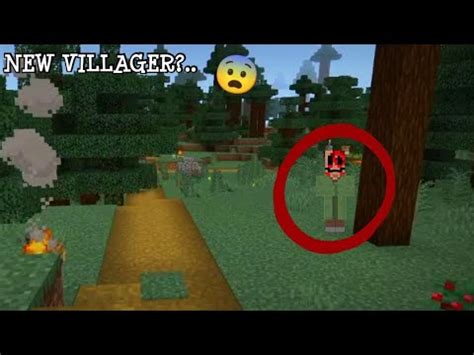 May Bagong VILLAGER Sa Village Na Nakakatakot Scary Minecraft YouTube