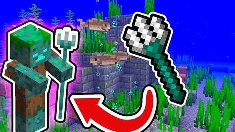 How To Get A Trident In Minecraft How To Find A Trident