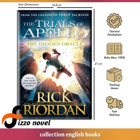 Jual The Trials Of Apollo 1 The Hidden Oracle Rick Riordan English