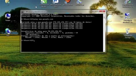 Aprender Windows Como Saber Cual Es El Ping De Mi Internet Con CMD