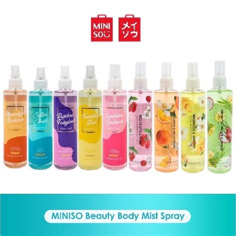 Jual Miniso Body Mist Parfum Spray Ml Wanita Pria Pengharum Badan