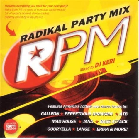 Amazon Rpm Radikal Party Mix Various Artists ダンス・エレクトロニカ ミュージック