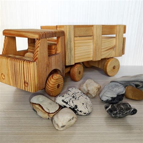 Wooden Toy Trucks - Etsy