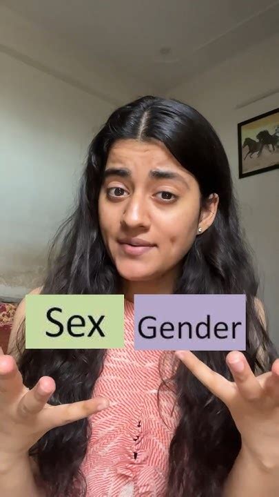 Difference Between Sex And Gender Pasha Shorts Youtube