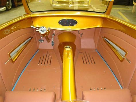 Custom Hot Rod Interior Interiorupholstery Custom Car Interior Hotrod Interior Car Interior