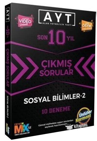 Ayt Sosyal Bilimler Km Sorular T Pk Bas M Deneme Nl Ler