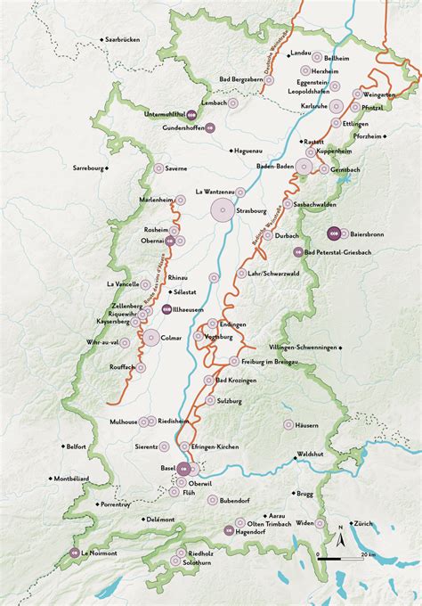 ÉDITION Diaporama L histoire du Rhin supérieur en 57 cartes