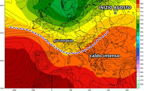 All Inizio Di Agosto Torna Il Caldo Estremo Ecco Dove Meteolive It