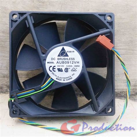 Jual Delta AUB0912VH Fan Cooler 4 Pin Support PWM Kab Boyolali G