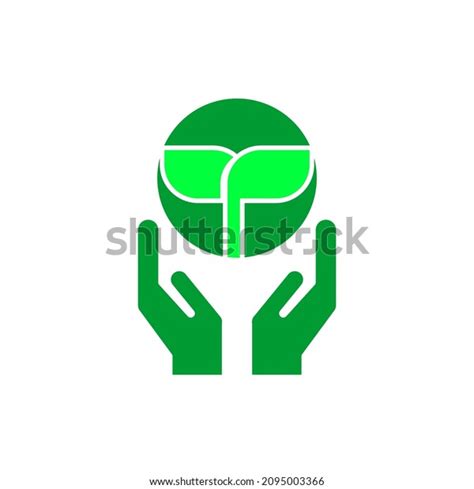 Green Nature Logo Vector Concept Stock Vector (Royalty Free) 2095003366 ...