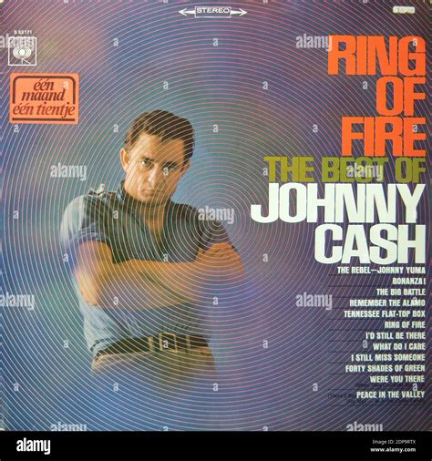 Johnny Cash - Ring of Fire, The Best Of, CBS - Vintage vinyl album ...