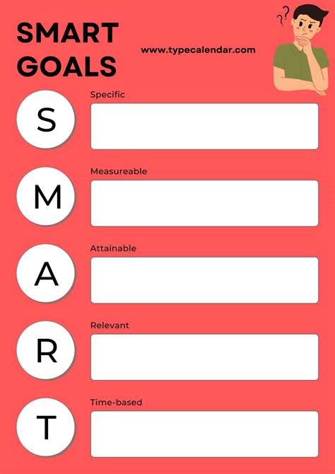 Smart Goals Excel Template