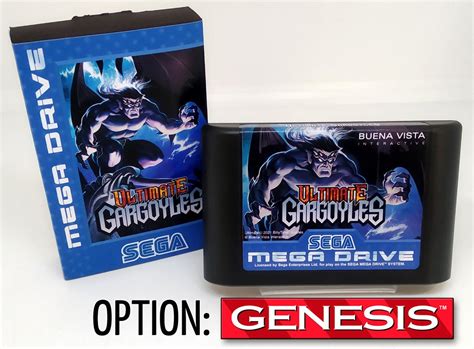 Ultimate Gargoyles Sega Mega Drive Genesis Etsy