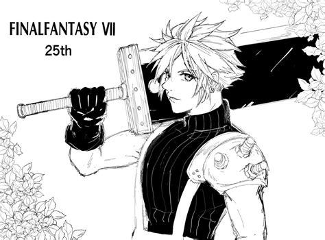 「25周年おめでとうございます Ff725周年 Ffvii25thillust Ff725thannive」梨ノ木 はるとの漫画