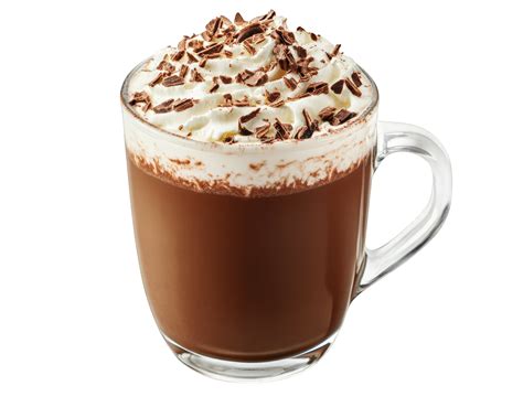 A Glass Of Hot Chocolate With Whipped Cream PNG