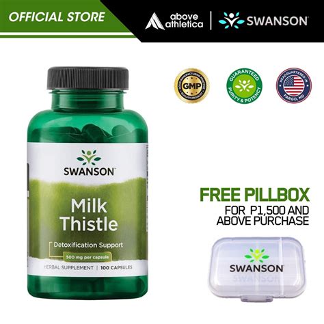 Swanson Full Spectrum Milk Thistle 500 Mg 100 Caps Lazada PH