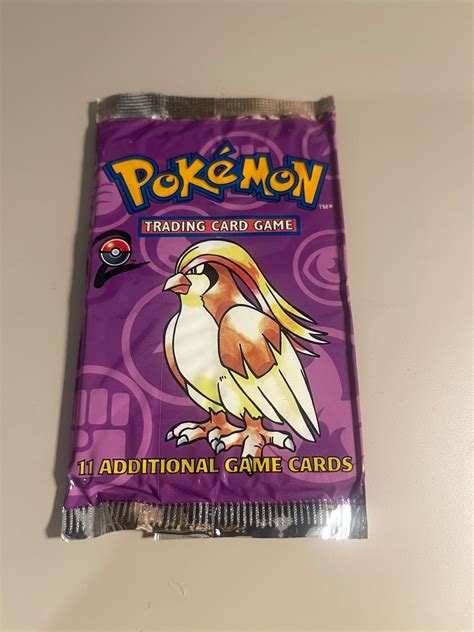 Pokemon Basisset Proxy Booster Pack Pidgeot Artwork Etsy