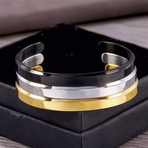 Jual Gelang Bangle Titanium Pria Dan Wanita Titanium Model Simple Polos