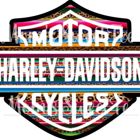 Harley Davidson Messy Bun Svg Png Harley Davidson Bandana Etsy New