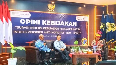 Kanwil Kemenkumham Papua Barat Gelar Diskusi Opini Kebijakan Tekad