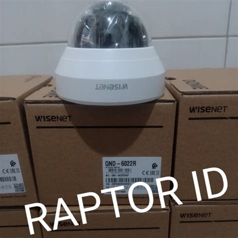 Jual Ip Camera 2MP Samsung WISENET QND 6022R Ip Cam Dome Indoor RESMI