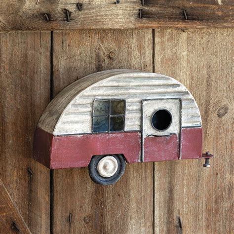 Retro Camper Birdhouse For Walls And Fences Etsy Bird Houses Retro