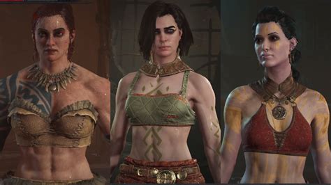 Diablo IV Female Character Creation All Customization Options Barb