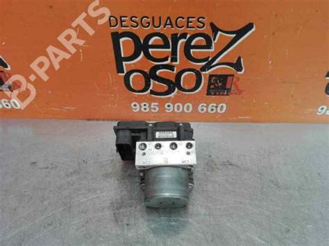 ABS pump CITROËN BERLINGO Box Body MPV B9 1 6 HDi 75 75 hp B Parts