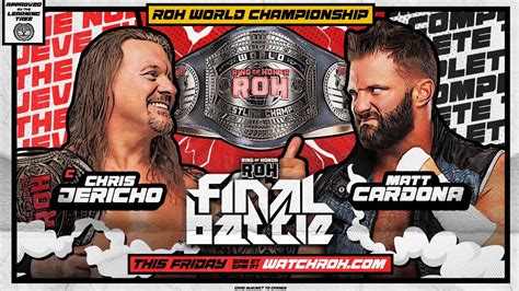 Roh Final Battle Cobertura Y Resultados