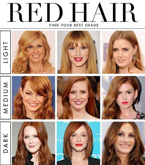 How to Find Perfect Red Hair Color for Your Skintone - Hair Fashion Online