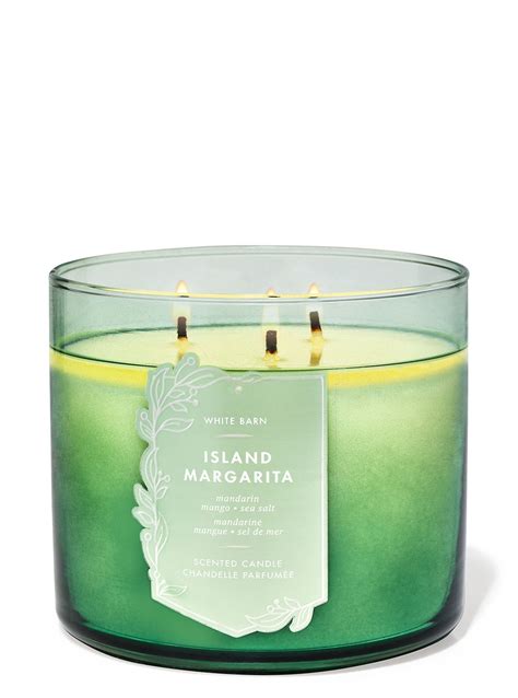 Island Margarita 3 Wick Candle Bath And Body Works