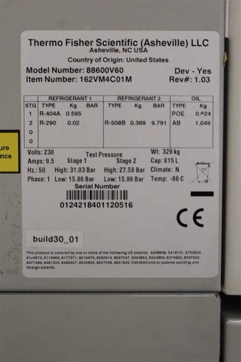 Thermo Forma 88000 Series 86C Ultra Low Freezer LabMakelaar Benelux