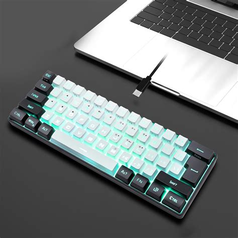 FC-RGB Mini Gaming Keyboard, Mechanical Feeling, C Interface, with ...