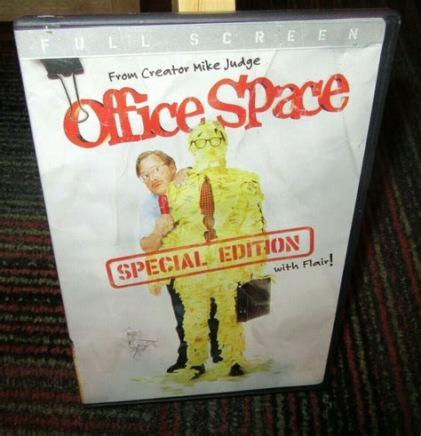 Office Space Special Edition With Flair Dvd Movie Ron Livingston