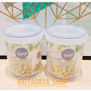 Jual Locknlock Toples Twist Ml Lock Lock Food Container Bpafree