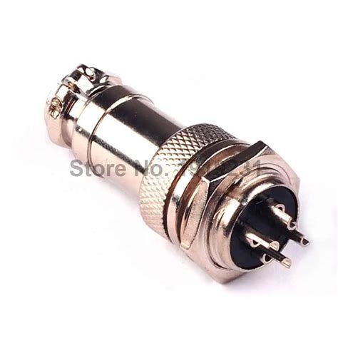 15pair Gx16 4 Pin Male And Female Diameter 16mm Wire Panel Connector Gx16 4pin Circular Connector