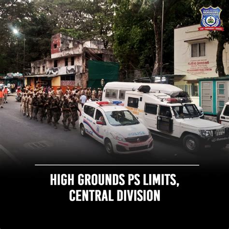 Bengalurucitypolice On Twitter Police And