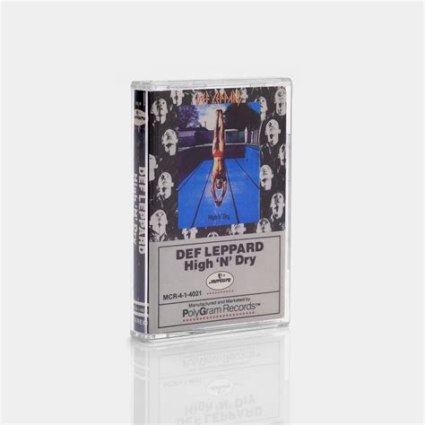 Def Leppard High N Dry Cassette Tape