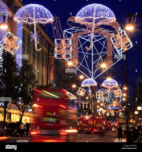 Oxford street christmas lights hi-res stock photography and images - Alamy