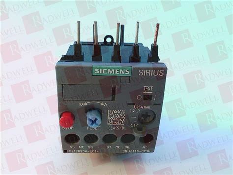 3RU2116 0KB0 By SIEMENS Buy Or Repair Radwell