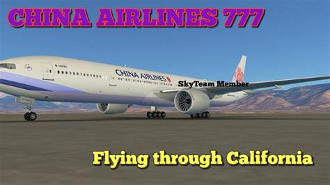 Infinite Flight Boeing 777 300er China Airlines Mmtj Ksbd With Safety Video Youtube