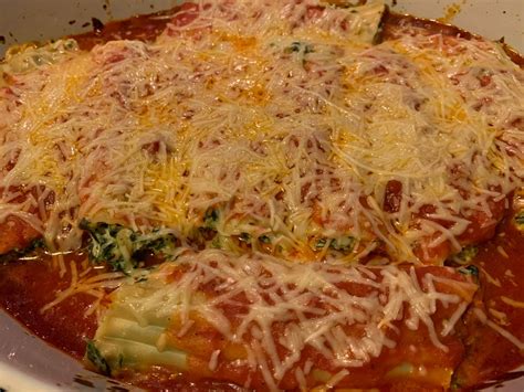 Spinach Cheese Manicotti - Daily Recipes