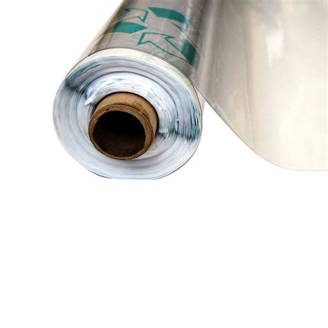 Vinyl-It 4-1/2 ft. x 75 ft. Clear 12 mil Plastic Sheeting-10012 - The ...