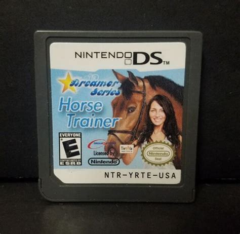 Dreamer Series Horse Trainer Nintendo Ds 2008 Cart Only Ebay