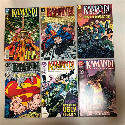 Kamandi At Earths End Vf Nm Complete Set Dc Elseworlds