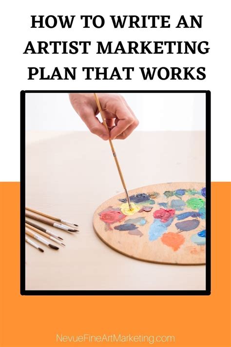 How To Write An Artist Marketing Plan That Works Marketing Plan