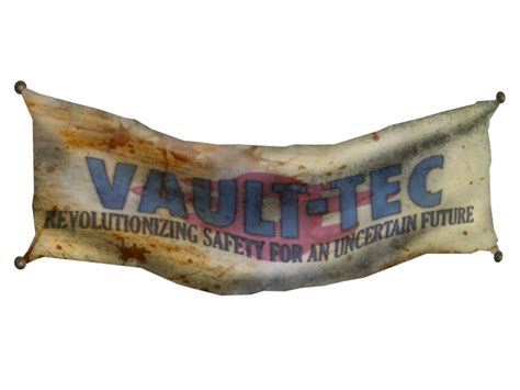 Vault Tec Banner Fallout 3 The Fallout Wiki