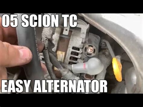 How To Replace Alternator In A Scion TC 2004 2010 YouTube