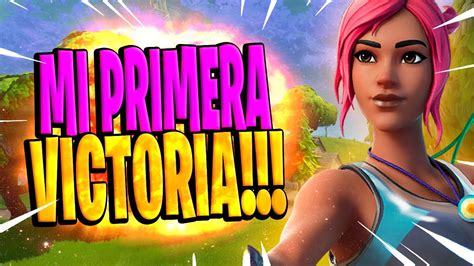 Mi Primera Victoria De La Temporada 3 De Fortnite Youtube